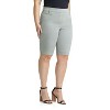 Rekucci Curvy Woman Ease into Comfort Pull-On Modern City Shorts with Tummy Control and Real Pockets - 2 of 4