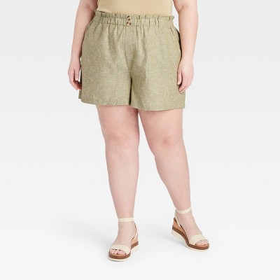 Women's Plus Size Shorts - Ava \u0026 Viv 