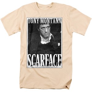 Scarface Business Face Adult T-Shirt - 1 of 4