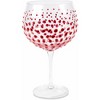 Pavilion Gift Company - Red Poppies - 24 oz Hand Decorated Glass - Drinkware - 3 of 4