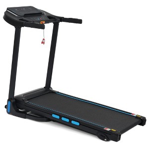 3.5HP Foldable Treadmill for Home with Incline, 10MPH, 350Lbs Capacity, Heart Rate Sensors, Type-C & USB Charging, Bluetooth Speaker - 1 of 4