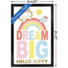 Trends International Hello Kitty and Friends: 19 Rainbow - Kitty Framed Wall Poster Prints - 3 of 4