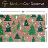 Briarwood Lane Winter Coir Doormat 36x24 Green Trees Medium For Winter Coir Doormat - 3 of 3