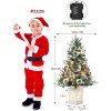 Prelit Premium Artificial Christmas Tree with LED, Mini Prelit Xmas Pine Tree for Christmas Decoration - 2 of 4