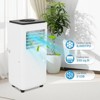 8000 BTU 3-In-1 Freestanding Portable Air Conditioner for Rooms Up to 350 Sq.Ft with Cool, Dehumidifier, Fan Mode, Remote Control, Digital Display - 2 of 4
