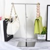 Unique Bargains Metal Adjustable Height Stainless Steel Purse Display Stand Handbag Rack - 4 of 4