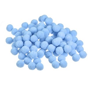 Unique Bargains Home Crafts Handcrafts Project DIY Polyester Felt Balls Beads 300 Pcs - 1 of 4
