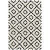 Unique Loom Trellis Shag Ruth Trellis Indoor Woven Area Rug - 2 of 4