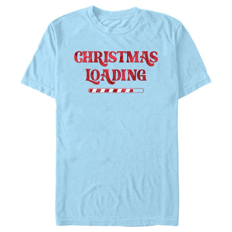 Men's Lost Gods Christmas Loading T-Shirt, 1 of 5