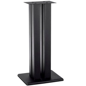 Monolith 32 Inch Speaker Stand (Each) - Black | Supports 100 lbs, Adjustable Spikes, Compatible With Bose, Polk, Sony, Yamaha, Pioneer and others - 1 of 4