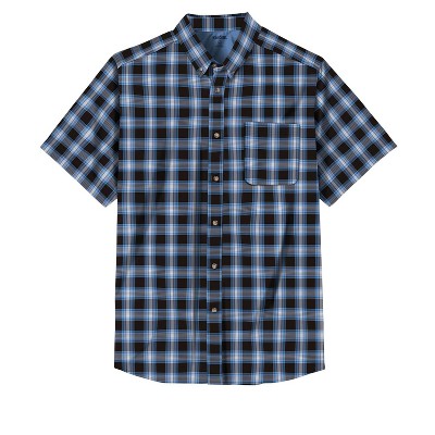 KingSize Short Sleeve Wrinkle Resistant Sport Shirt