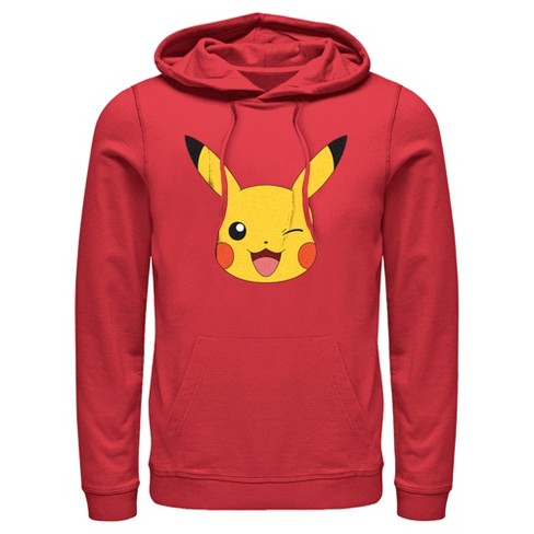 Brand Pokemon Hoodie Singing Pikachu S-2XL 