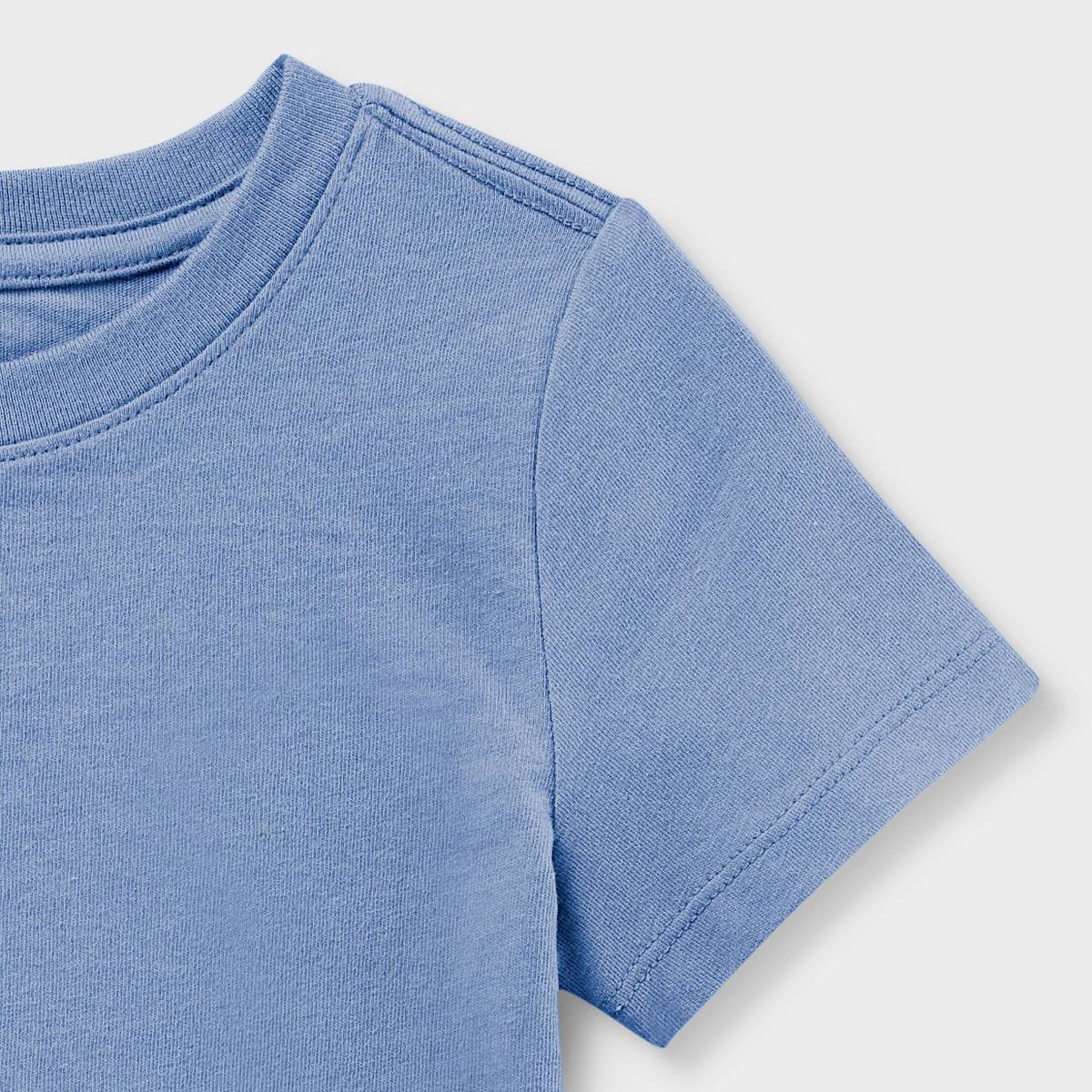 Toddler Boys' Short Sleeve Solid T-Shirt- Cat & Jack™ - thumbnail 6