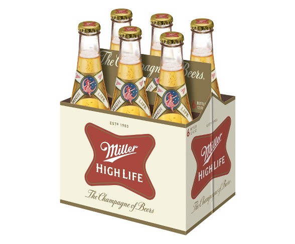Miller High Life&#174; Beer - 6pk / 12oz Bottles