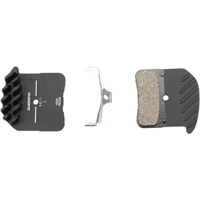 Shimano H03A Resin Disc Brake Pads and Spring with Fins