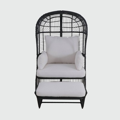 steel wicker egg chair target