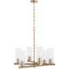 Quorum Lighting Mercier 6 - Light Chandelier in  Aged Brass - 4 of 4