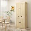 NicBex Storage Buffet Cabinet 72" Freestanding Kitchen Pantry Floor Sideboard Cabinet with 4 Soft-Close Doors, Drawer and Adjustable Shelves - 2 of 4