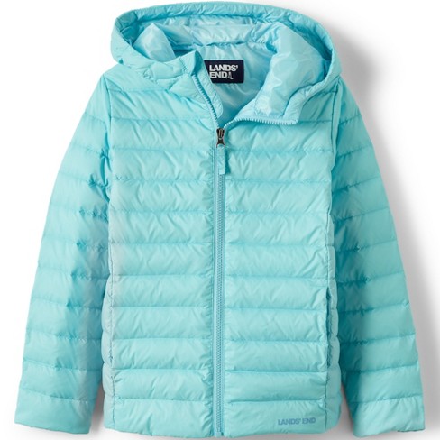 Lands' End Kids Down Hooded Packable Jacket - image 1 of 4