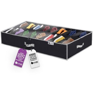 Hold N' Storage - Under Bed Shoe Storage Organizer. Fits up to 16 pairs - 1 of 4