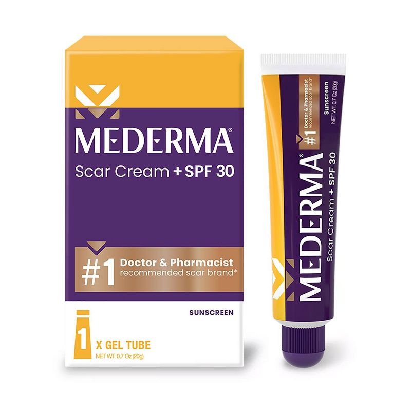 Mederma Scar Cream + SPF 30 - 0.7oz, 1 of 7