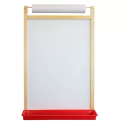 Flipside Products Magnetic Dry Erase Wall Easel with Paper Roll