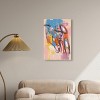Art Remedy Te Veo Retro Abstract Wall Art Unframed - 2 of 4