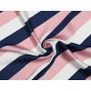 INSPIRE CHIC Women's Stripe Print Wrap Scarves Head Scarf Kerchief Neckerchief 1 Pc - 4 of 4