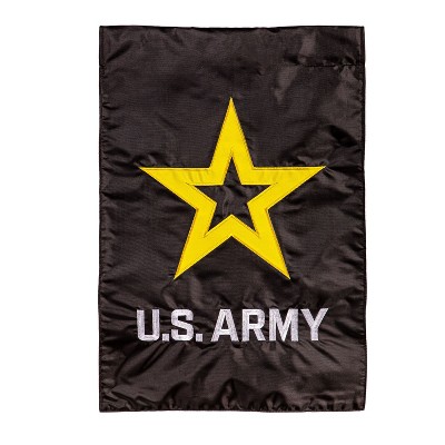 Evergreen Army Garden Flag 12 x 18 Inches Indoor Outdoor Decor