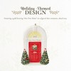 Spode First Home Door Ornament 2025 - Hand Painted Dolomite Holiday Decoration with Printed Year, Unique Christmas Tree Ornament, Collectible Keepsake - 3 of 4