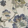 Ophelia Regal Style All Season 3" Rod Pocket Valance 50" x 17" Blue by RLF Home - 4 of 4