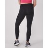 Hanes Moves Leak Protection 7/8 Leggings, 25" Black S Women's - 3 of 4