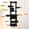 Lyngins 6-Level Cat Tree Tower, Multi-Platform Cat Tower with Removable Cushions, Cat House, Cat Scratching Post & Hammocks for Indoor Cats - 2 of 4