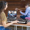 Angel Sar 61-Key Electronic Keyboard Piano, Portable Digital Music Keyboard with Microphone, 16 Tones 10 Rhythms, Musical Instrument - 3 of 4