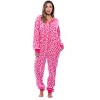 Just Love Womens One Animal Print Adult Bodysuit Hooded Pajamas - 4 of 4