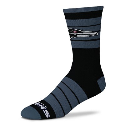 NFL Baltimore Ravens Black Crew Socks - L