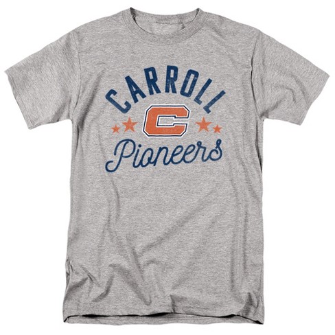 Carroll University Official Pioneers Adult T Shirt, Athletic Heather - image 1 of 4