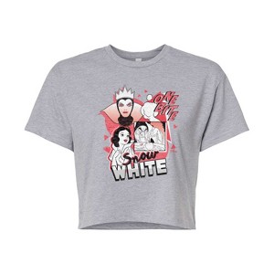 Women's - Disney Princess - Snow White Pop Cropped Graphic T-Shirt - 1 of 4