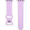Worryfree Gadgets Silicone Sports Band for Apple Watch 38/40/41mm iWatch Band Series 8 7 6 5 4 3 2 1 & SE - 2 of 4
