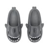 Shark-Themed Men's Gray Single Molded Slide Sandals - 3 of 4