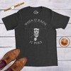 Mens When It Rains It Poes Tshirt Funny Edgar Allan Poe Poetry Graphic Novelty Tee - Crazy Dog Men's T Shirt - 3 of 4