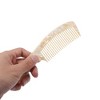 Unique Bargains Durable Hair Straightening Comb For Curly Hair Yellow 1 Pc - 4 of 4
