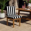ARDEN Foam Outdoor Dining Chair Cushion, 20 x 20, made with ProFoam, Rain-proof, Fade Resistant - 2 of 4