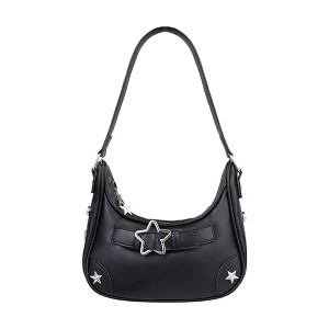 Underarm Shoulder Bag for Women, Cute Star Pattern Small Purse Y2K PU - 1 of 4