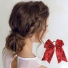 Unique Bargains Elegant Sequins Bow Hair Clip 2 Pcs - 2 of 4