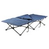 Zenithen Limited Blue Self Enclosing Portable Cot with Padding, Dark Blue, 78" - 4 of 4