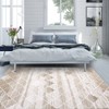 COZONY Washable Low Pile Runner Rug, Non-Slip Geometric Carpet for Kitchen Hallway and Bathroom - 4 of 4