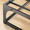 12" Metal Hinged Corner Platform Bed Frame - Mellow - 4 of 4