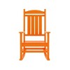 WestinTrends  2-Piece Classic Porch Rocking Chair With Side Table Set - 4 of 4