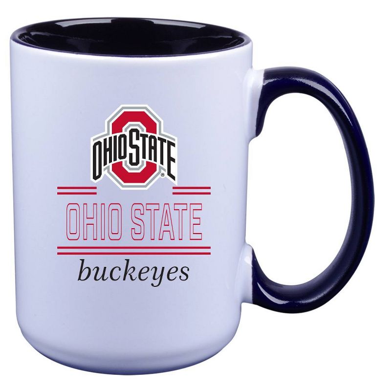 NCAA Ohio State Buckeyes 16oz Home and Away Mug Set, 2 of 4